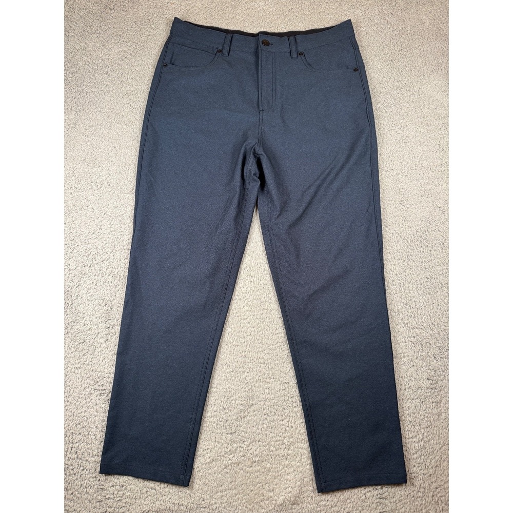 Ministry of Supply Pants Mens 34 Kinetic Pull On Slim Taper Tech Golf Stretch